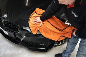 Droogdoek BMW auto wassen