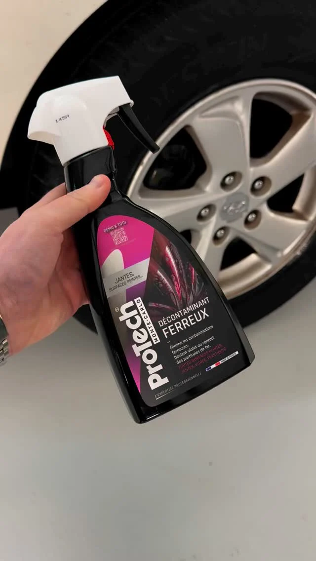 De ProTech Monte-Carlo Iron Remover elimineert ijzerverontreiniging. De vloeistof wordt paars bij contact met ijzerdeeltjes en zorgt voor een optimale reiniging van bijvoorbeeld zeer vervuilde velgen.

#ProTech #ProTechMC #MonteCarlo #Cars #Automotive #Detailing #Ironremover #Cars #Automotivedetailing #Westland #Honselersdijk #Naaldwijk #DeLier #Poeldijk