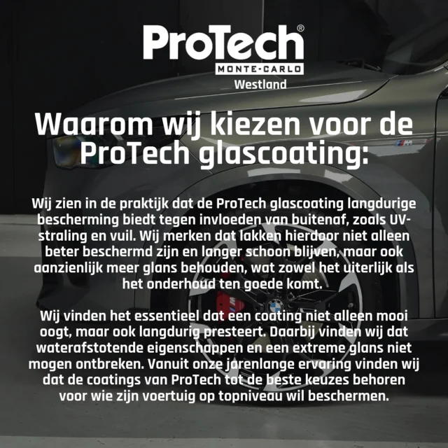 Waarom wij kiezen voor de ProTech glascoating! ✨

#ProTechWestland #ceramiccoating #detailing #autodetailing
#paintcorrection #paintprotection #cardetailing
#detailersofinstagram #carcare #carwash #detailingworld