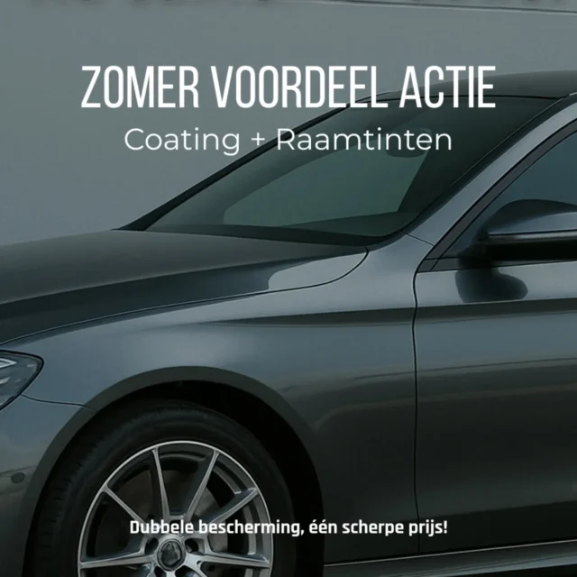✨ Dubbele bescherming, één scherpe prijs! ✨

Laat jouw auto professioneel coaten én voorzien van getinte ruiten en profiteer tijdelijk van een voordeeltarief.

✔️ Coating beschermt je lak tegen vuil, en UV makkelijk wassen met onze onderhoudskoffer
✔️ Ramen getint volgens wettelijke normen
✔️ Perfecte combinatie voor uitstraling én bescherming

💸 Actieprijs vanaf €795 incl btw (afhankelijk van type voertuig)
🗓️ Geldig t/m 31 juli

Stuur ons een DM of bel 0174 509409 maar een email kan ook westland@protech.mc 

#coatingauto #raamtinten #autozorg #protechmontecarlowestland #autobescherming #voordeelactie