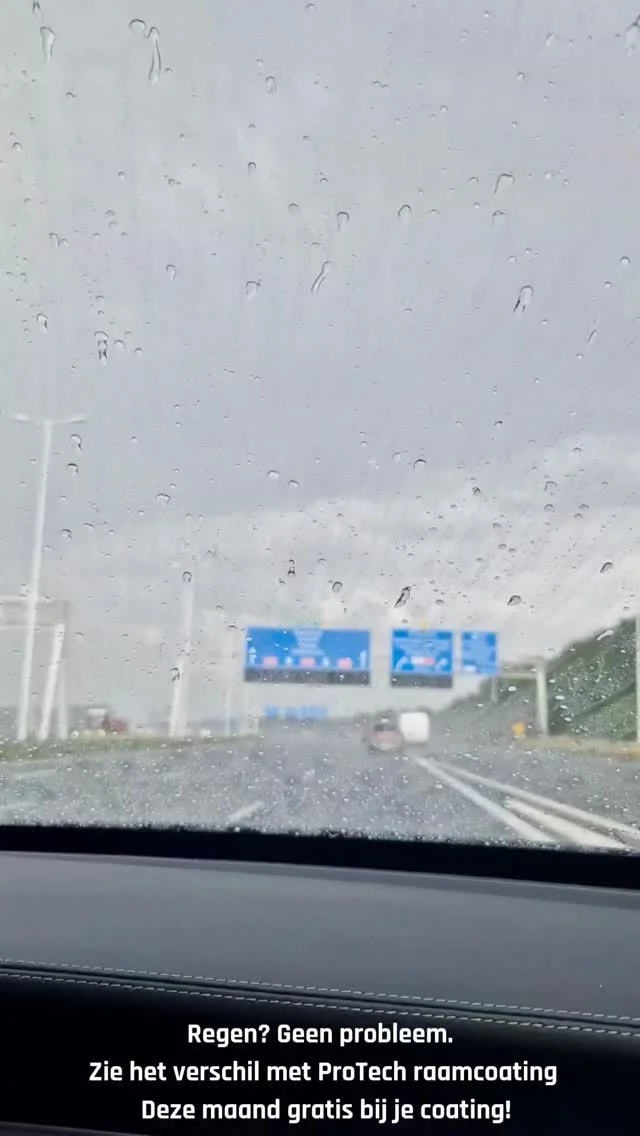 Maximaal zicht onder alle omstandigheden! Nu tijdelijk gratis 

Regen, sneeuw of vuil op de ruiten? Met de ProTech® Monte-Carlo glasbehandeling rijdt u altijd veilig en comfortabel. Water stroomt 18x sneller, zicht is optimaal en krassen worden tot 70% verminderd.

💥 Speciale novemberactie: bij een lakcoating behandeling krijgt u deze glasbehandeling gratis!

Professioneel aangebracht voor uw veiligheid en comfort.

#ProTechMonteCarlo #Glasbehandeling #VeiligRijden #AutoDetailing #GratisNovember