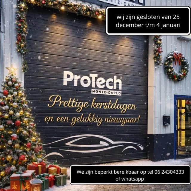 Wij wensen iedereen fijne feestdagen en een mooie jaarwisseling.
Dank voor het vertrouwen en alle mooie momenten van dit jaar.

Geniet van de feestdagen 

#feestdagen #protechmontecarlowestland #autodetailing #autoliefde